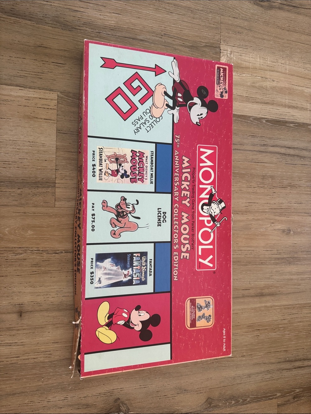 Hasbro Monopoly Mickey Mouse 75th Anniversary Collector's Edition